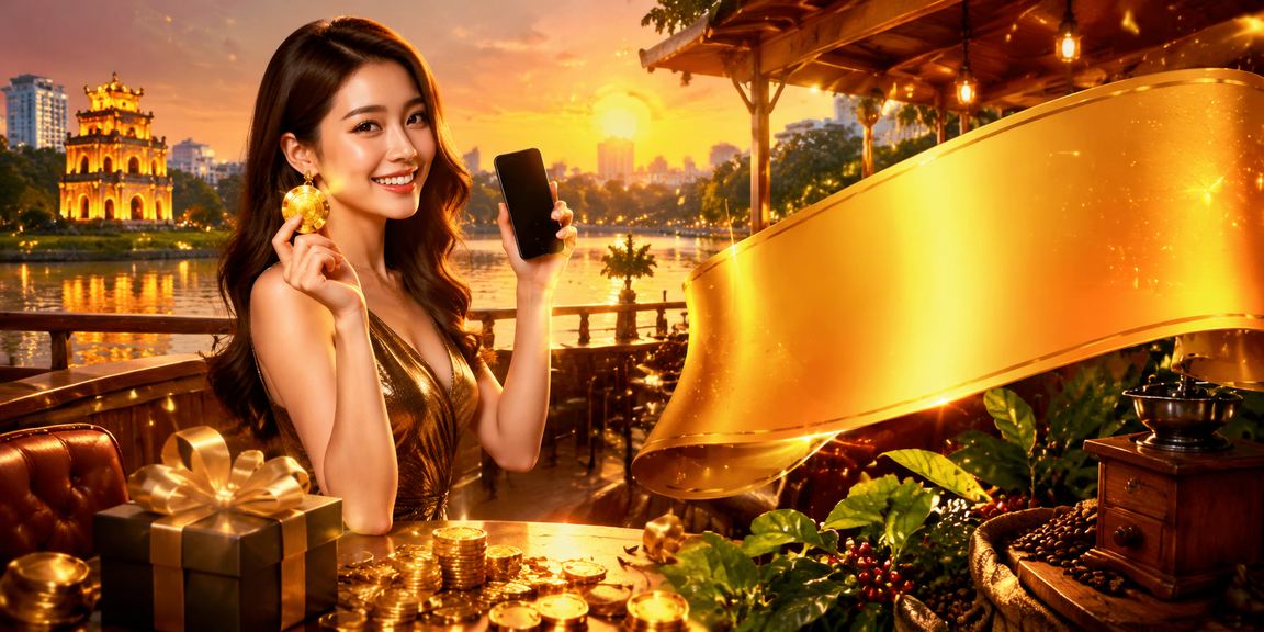 Cà phê Hà Nội với nội dung tài khoản và VND cho người xem thể thao